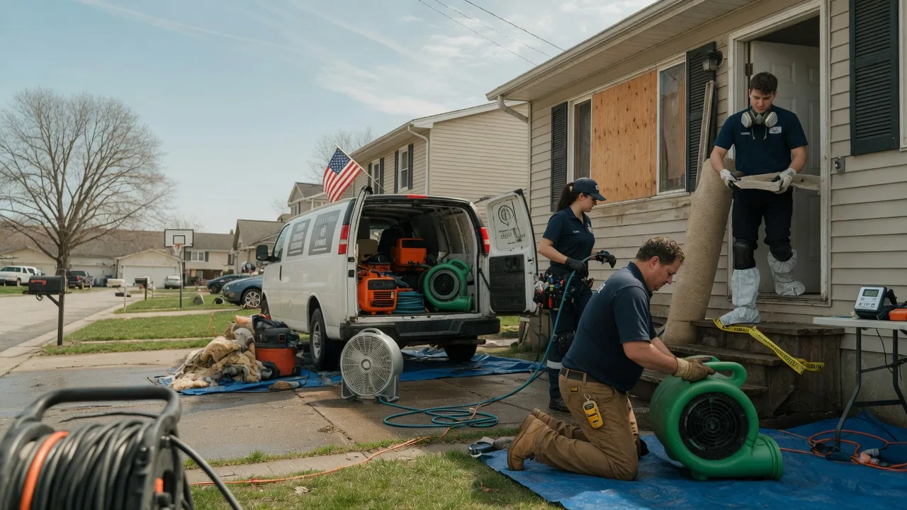 Water Damage Restoration in Farmdale, OH near me